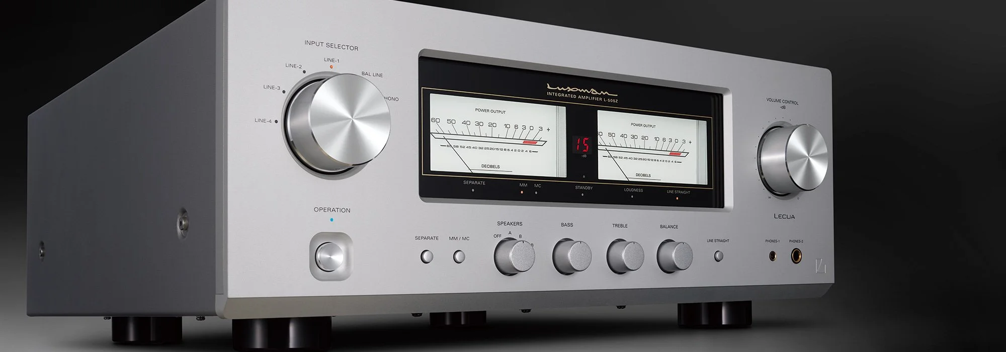 LUXMAN L-505Z Integrated Amplifier | LUXMAN Amplifiers at Walden